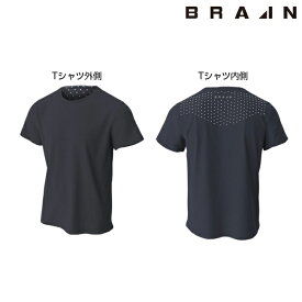 BRAIN ブレイン 冷感クールドットTシャツ BR-609 | インナーウエア メンズ 涼しい 夏 夏用 熱中症対策 暑さ対策
