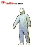 富士手袋 不織布続き服 1700 | 防護服 保護 粉塵 塗料 保護 つなぎ 不織布 粉塵 塗装 廃棄物 作業服 作業…