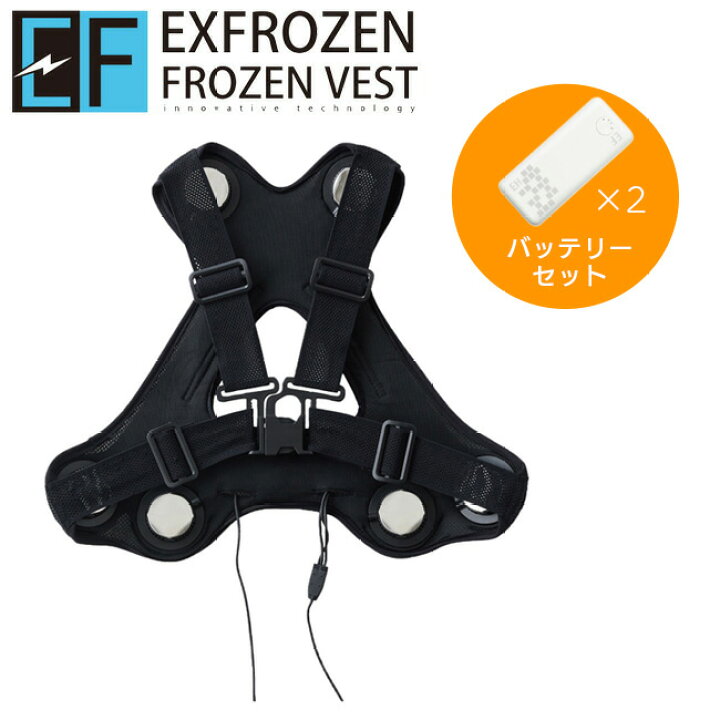 楽天市場】【バッテリーセット】サンエス sun-s フローズンベストプロ  