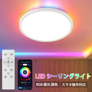 V[OCg LED ~6 RGBԐڌ ԐڏƖ iKF 24W 2800lm 2.4GHz Rt Ɩ V t 铔 [@\ PSEF Bluetooth&Wi-FiΉ VƖ Cg rO q