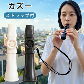 カズー 楽器 ストラップ付き 吹くだけ 楽しい 軽量 コンパクト 簡単 カズー楽器 kazoo 音楽玩具 プレゼント ギフト かわいい 初心者 子ども 大人 パーティー 文化祭 イベント キャンプ アウトドア 持ち運び ブラック ホワイト