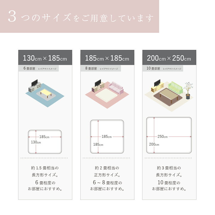 楽天市場】【 テイジン 公式 】 低反発 ラグ 20mm fumfum ラグマット 