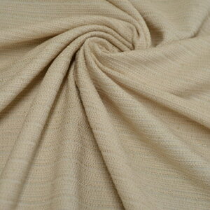 【日本製】リング ストレッチ ファンシーツィードコットン レーヨン ポリウレタンベージュ【 生地 布 織物 手芸 手作り DIY インテリア 春・夏 卒業式 入学式 ジャケット ワンピース スカー