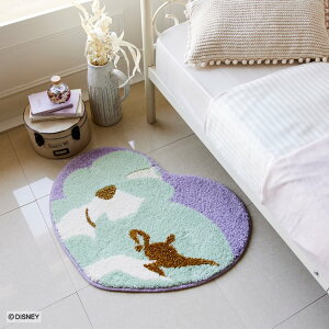 �y10���܂ł̂������ŗ��c�Ɠ��o�ׁz �X�~�m�G �f�B�Y�j�[ �}�b�g �v�����Z�X �n�[�g�}�b�g �W���X�~�� �O���[�� 55cm×75cm DISNEY PRINCESS Heart MAT-Jasmine �X�~�m�G SUMINOE