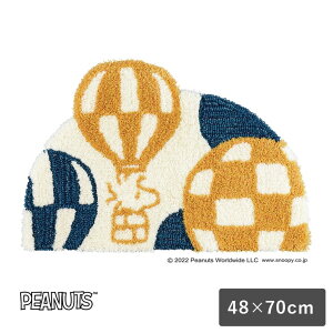 y10܂ł̂ŗcƓoׁzO}bg Xk[s[ s[ibc Balloon MAT o[}bg 48×70cm X~mG PEANUTS SNOOPY