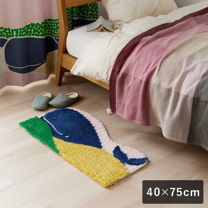 y10܂ł̂ŗcƓoׁz X~mG fUCCt KUJIRA VOYAGE MAT NW{[W }bg փ}bg 40×75cm }` h_j ׂ~ {
