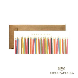 y12܂ł̂œoׁzCty[p[ J[h LhY o[Xf[ hXP[vJ[h Rifle Paper Co. CXg bZ[WJ[h a Make a wish CN A EBbV