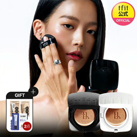 【TFIT公式】 レイヤリングフィットクッションEX 12g 全2色/グロー/カバー/UVカット/SPF50+ PA++++/クッションファンデ/ツヤ肌/ふんわりマット肌/ベースメイク/崩れにくい/韓国コスメ