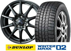 【ライズ・ロッキーハイブリッド車におすすめ】ダンロップ　WINTER MAXX WM02　195/65R16VELVA CHARGE　16インチSET