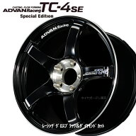 ADVAN Racing TC-4【SE】15x5.0J 4H(M12)/100.0 +45 レーシンググロスブラック＆ダイヤモンドカット（GBC…