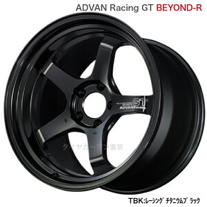 ADVAN Racing GT BEYOND-R【GTビヨンドR】18x8.5J 5H(M14)/100.0 +45 レーシングチタニウムブラック【TBK】 BOREΦ63/CAPΦ63 CONCAVE-1 RIM LENGTH-1 【V6759】