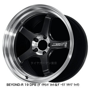 ADVAN Racing GT BEYOND-R�@19�C���`�@�yGT�r�����hR�z�@19x8.5J 5H(M14)/112.0 +42�@�_�C�����h�J�b�g&�_�[�N�v���`�i�u���b�N�yDPB�z�@BORE��66.5/CAP��73�@CONCAVE-1�@RIM LENGTH-1�@�yV7040�z