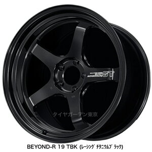 ADVAN Racing GT BEYOND-R�@19�C���`�@�yGT�r�����hR�z�@19x9.0J�@5H(M14)�^114.3�@+25�@���[�V���O�`�^�j�E���u���b�N�yTBK�z�@BORE��73�^CAP��73�@CONCAVE-2�@RIM LENGTH-2�@�yV7056�z