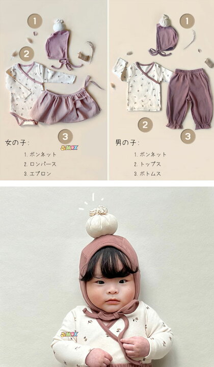 楽天市場】60cm/70cm/80cm/90cm/「メール便送料無料」ベビー服 3点 