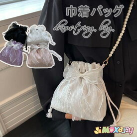 「メール便送料無料」ミニバッグ キャンバス 花火 ピクニック 2way　パール　リボン　紗　カバン 小さいカバン 肩掛け　斜めかけ　ミニ手提げ ポーチ 巾着袋 エコバッグ 花火大会 お祭り 小物入れ 夕涼み会 女性 レディース お土産ギフト プレゼント浴衣バッグ minibag 和装