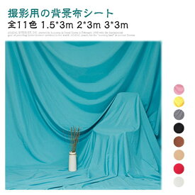 特大 300cm ペット 撮影用背景シート コットン素材 大判背景布 人物 赤ちゃん 記念写真 自宅スタジオ 11色展開 ブラック ホワイト