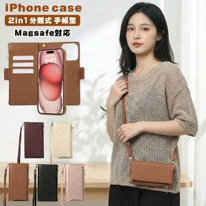 iPhone 17pro �P�[�X �蒠�^ �V�����_�[ MagSafe�Ή� ������ iPhone16 15 14 13 12 Pro Max Plus �X�}�z�P�[�X �}�O�l�b�g 2in1 �蒠�^�P�[�X