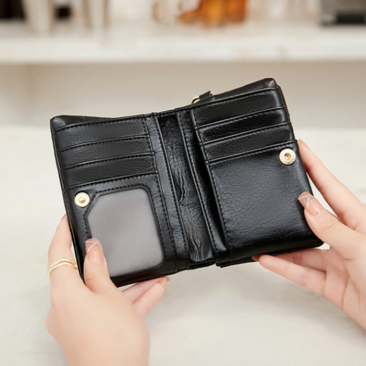 楽天市場】財布 レディース 二つ折り 大容量 キルティング レザー  