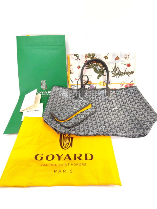 楽天市場】【未使用】GOYARD ゴヤール サンルイ PM トートバッグ 