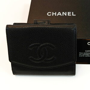 シャネル(CHANEL) キャビアスキン(Caviarskin) メンズ長財布 | 通販  