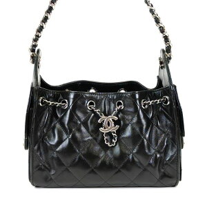 CHANEL �V���l��25 �~�j �n���h�o�b�O �V�����_�[�o�b�O �u���b�N �Ǘ��ԍ��F11228