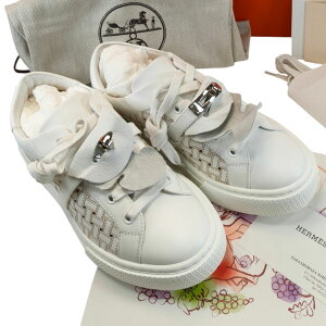 HERMES GX fC Xj[J[ TCY37.5 24cm zCg ǗԍF10380