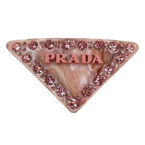 PRADA �v���_ �g���C�A���O�� �o���b�^ �w�A�A�N�Z�T���[ �s���N �Ǘ��ԍ��F10897