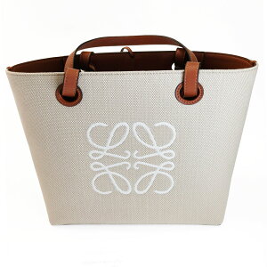 LOEWE ���G�x �A�i�O���� 2Way ���|�� �g�[�g�o�b�O �G�N���� �z���C�g �Ǘ��ԍ��F10780