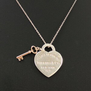 TIFFANYCO eBt@j[ RTT n[g^O&L[ lbNX Vo[ ǗԍF10365