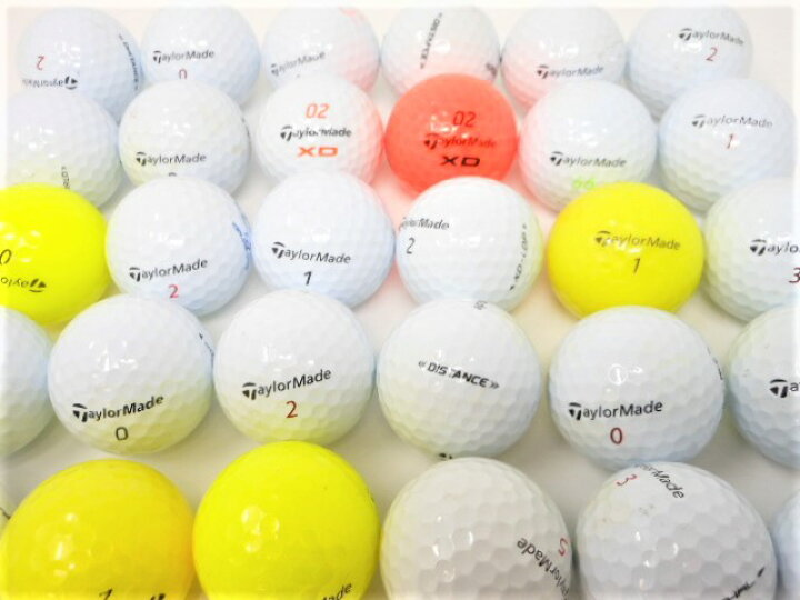 楽天市場 クーポン対象商品 送料無料 テーラーメイド 限定 球パック Bランク ロストボール ゴルフボール 中古 Tgs Shop