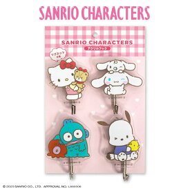 サンリオキャラクターズ アクリルフック4P サンキューマート公式