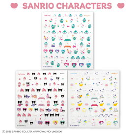 サンリオキャラクターズ シンプルかわいい ネイルパーツシール サンキューマート公式