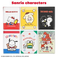 【予約商品 9月上旬発送予定】サンリオキャラクターズ レトロデザイン 折り畳みミラー サンキューマート…