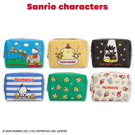 【予約商品 9月上旬発送予定】サンリオキャラクターズ レトロデザイン 箱型ポーチ サンキューマート公式
