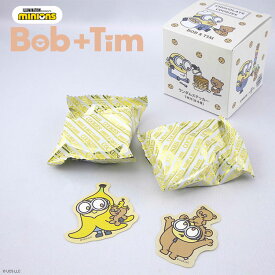 MINIONS Bob+Tim コラボ BOX入りチョコクッキー ネコポス不可