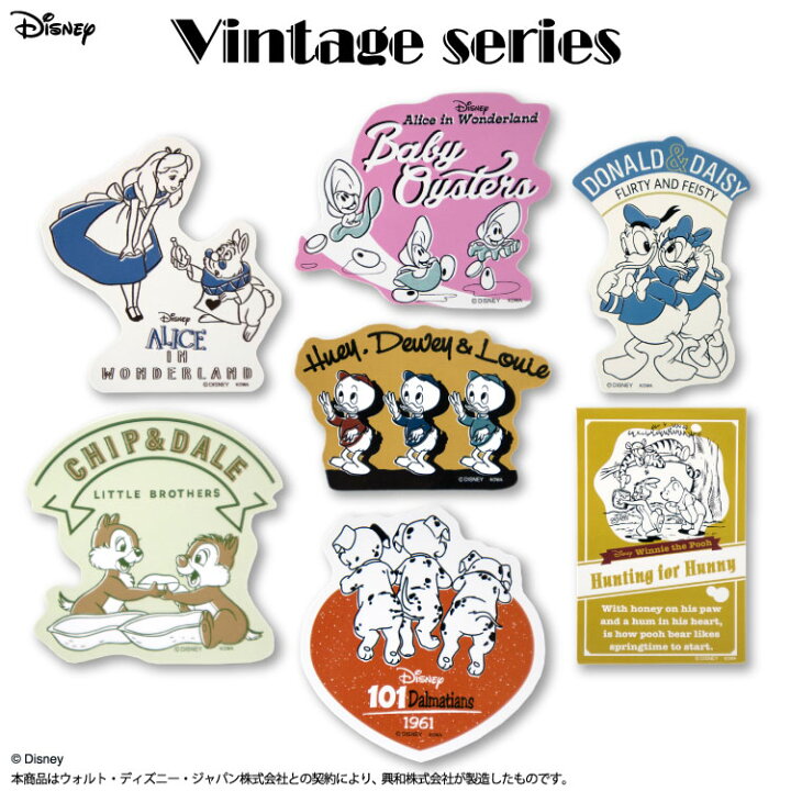 楽天市場】vintage Disney ステッカー サンキューマート公式 