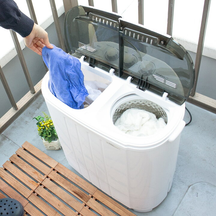 二槽式洗濯機❕ 2022年製❕ 5.5㎏❕ ゲート付き軽トラ”無料貸出❕購入 