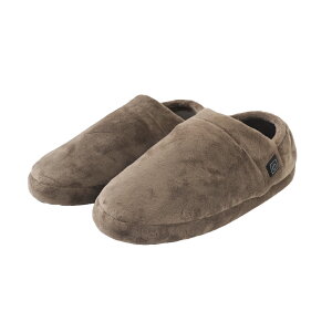 スリッパ ヒーター内蔵 暖房 USB 冬 電気スリッパ コードレス 洗濯可能 防寒対策 男女兼用 あったかスリッパ 室内 グレー ブルー フリーサイズ 公式 どこでも床暖スリッパ SRPP25SGY SRPP25SBL