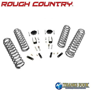 ROUGH COUNTRY ���t�J���g���[2.5�C���`���t�g�A�b�v�L�b�g �V���b�N����JEEP JK�����O���[ 2�h�A 2007�N�`2018�N