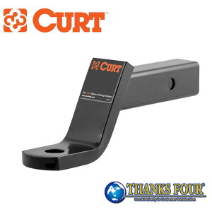 CURT カートクラス3 Class3 2インチ角ボールマウント2インチライズ / 4インチドロップ