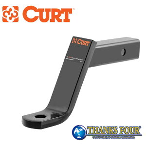 CURT カートクラス3 Class3 2インチ角ボールマウント4インチライズ / 6インチドロップ