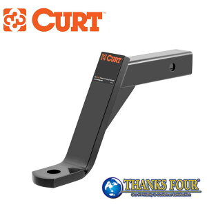 CURT カートクラス3 Class3 2インチ角ボールマウント6インチライズ / 8インチドロップ