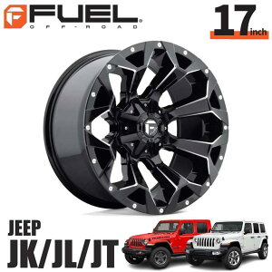 FUEL OFFROAD �t���[�G���I�t���[�h17�C���`�A���~�z�C�[�� 1�{D576 ASSAULT �A�T���g �O���X�u���b�N�~���h17×9J 5H 114.3 / 127 -12 CB78.1�W�[�v JK / JL �����O���[�EJT�O���f�B�G�[�^�[�I�[�o�[�t�F���_