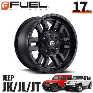 FUEL OFFROAD �t���[�G���I�t���[�h17�C���`�A���~�z�C�[�� 1�{D596 SLEDGE �X���b�W �}�b�g�u���b�N / �O���X�u���b�N���b�v17×9J 5H 114.3 / 127 +1 CB78.1�W�[�v JK / JL �����O���[�EJT�O���f�B�G�[�^�[�I