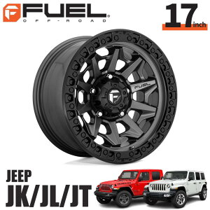 FUEL OFFROAD �t���[�G���I�t���[�h17�C���`�A���~�z�C�[�� 1�{D716 COVERT �R�o�[�g �}�b�g�K�����^�� / �u���b�N�����O17×9J 5H 127 +1 CB71.5�W�[�v JK / JL �����O���[�EJT�O���f�B�G�[�^�[�I�[�o�[�t�F