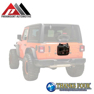 PARAMOUNT パラマウントスペアタイヤ リロケーションブラケット最大35インチ外径まで対応JEEP JLラングラー 2019年〜個人宅配送不可