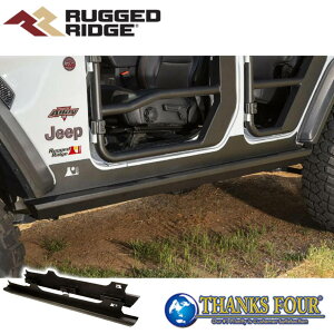 Rugged Ridge ���M�b�h���b�WXHD �T�C�h���b�N�X���C�_�[ / �T�C�h�X�e�b�vJEEP JL�����O���[ 4�h�A 2018�N�`�l��z���s��