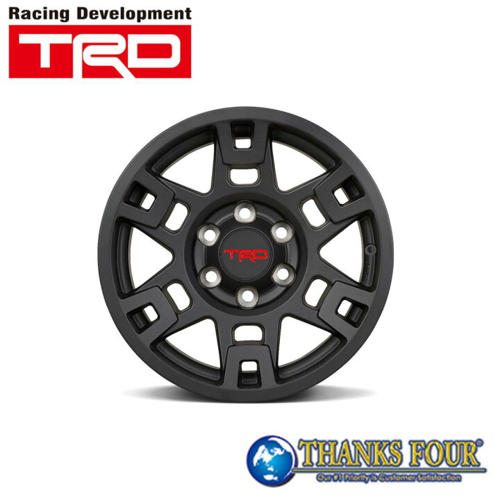 楽天市場】【TRD(ティーアールディー)正規品】17インチアルミホイール 