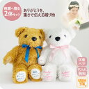 【マラソンSALE】【8月予約 数量限定】アウトレット 体重ベア（ウェイトベア）結婚式ペアセット｜メープル/シュガー｜…