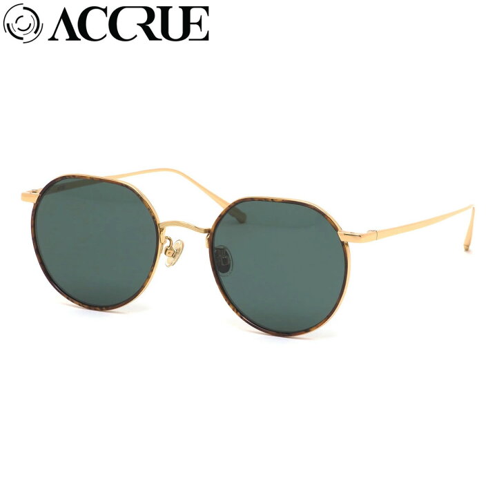 楽天市場】アクル ACCRUE サングラス Bonnie GDTO 54サイズ ACCRUE 